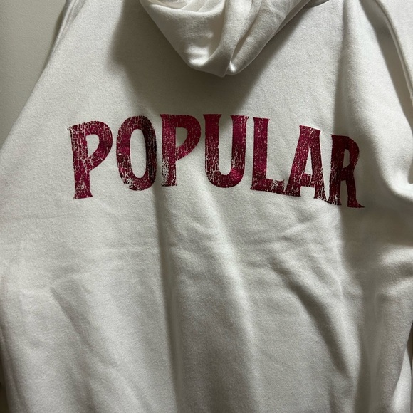 Aqua x Wicked White Popular Hoodie Sweatshirt - Picture 6 of 6